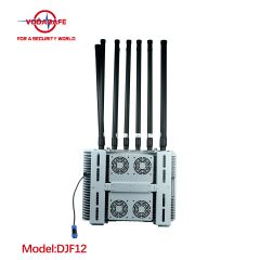 Vodasafe DJF12: Sistema de defesa anti-drone de interferência e bloqueio de 12 canais