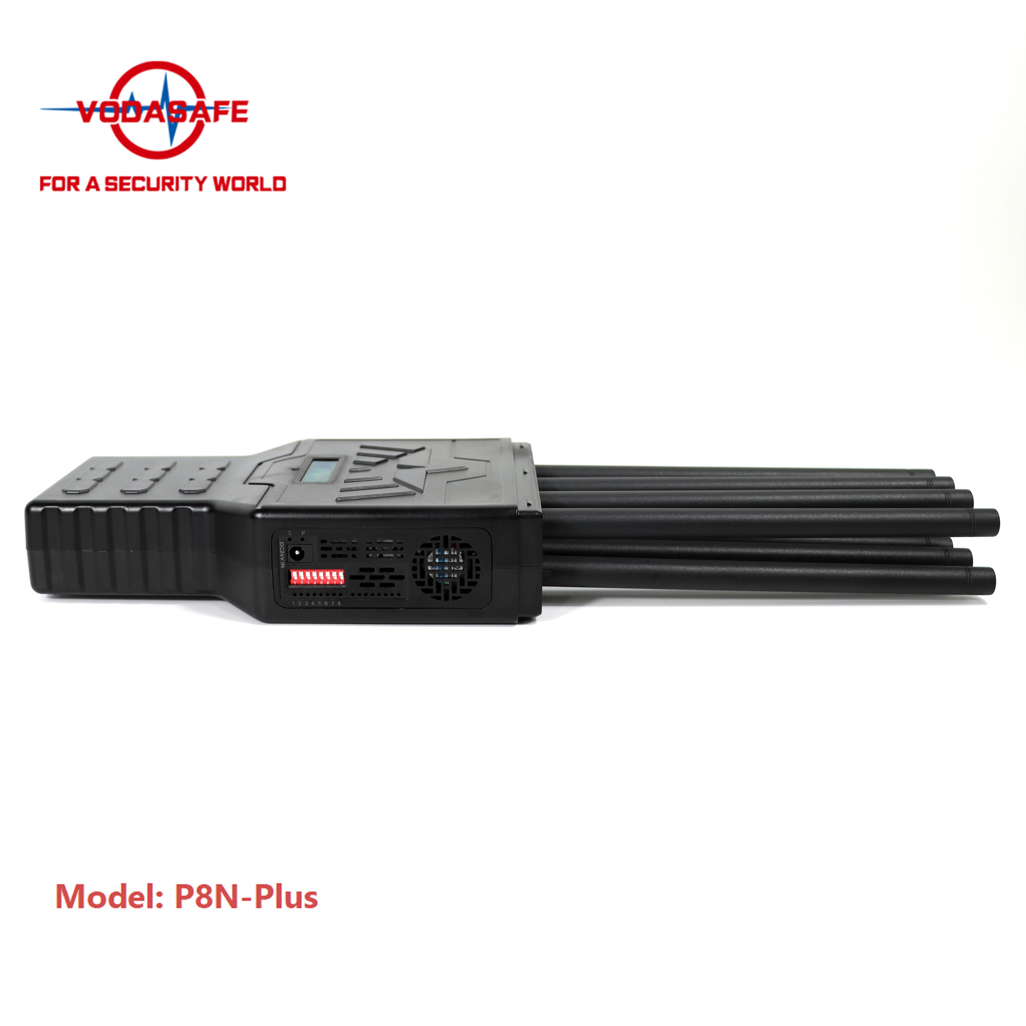 Vodasafe P8N-Plus: 28W High-Power Handheld 8-Band Signal Jammer