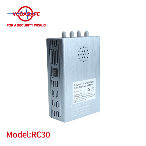 Vodasafe 4-Antenna 30W High-Power Portable Jammer RC30