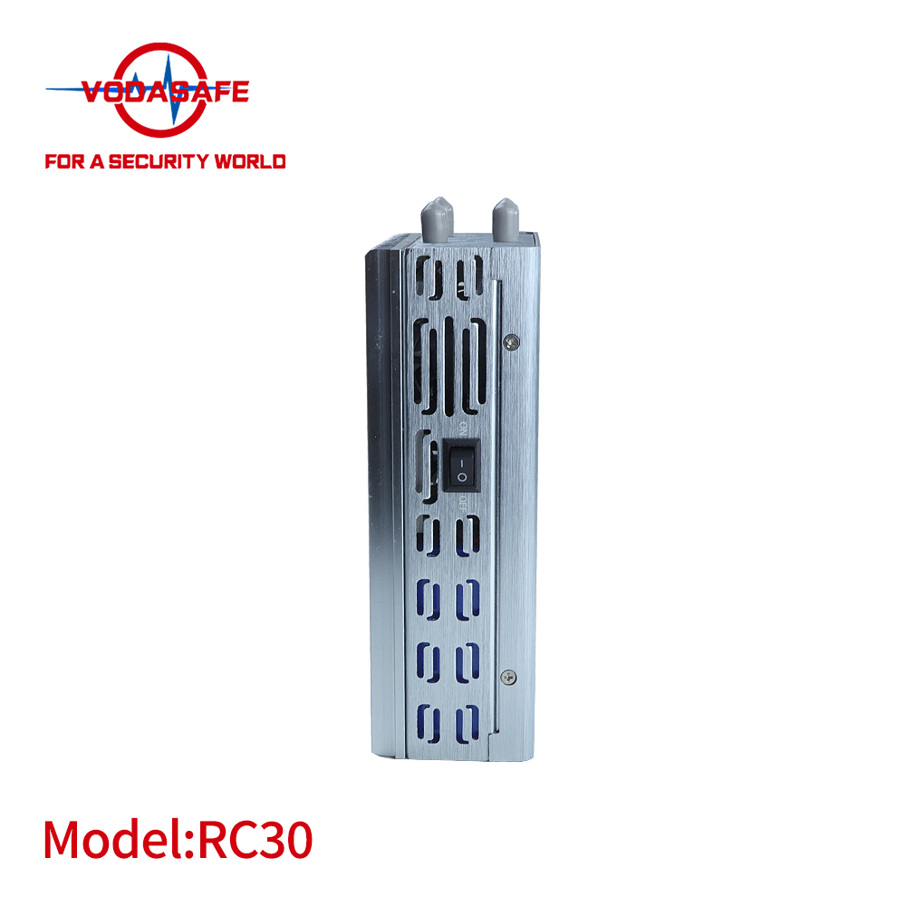 Vodasafe 4-Antenna 30W High-Power Portable Jammer RC30