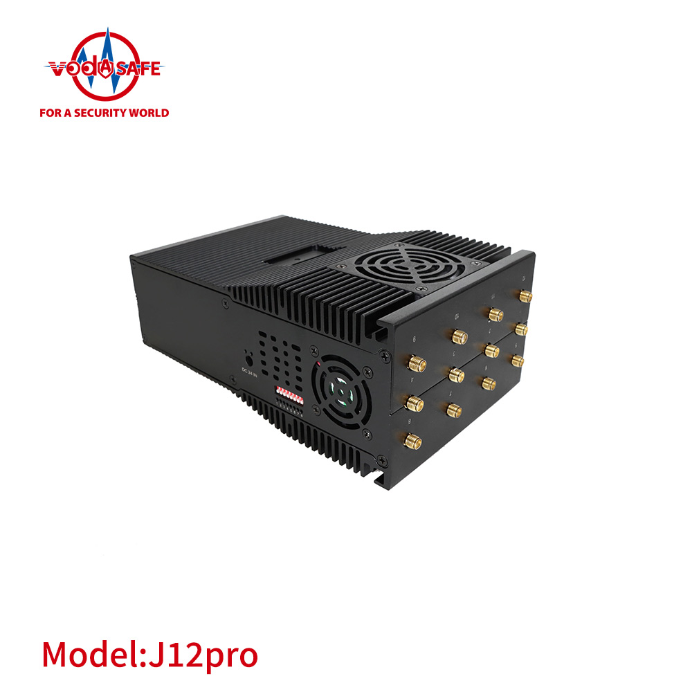 Vodasafe J12Pro Новый Мощный Ручной Глушитель Сигнала 12 Антенн