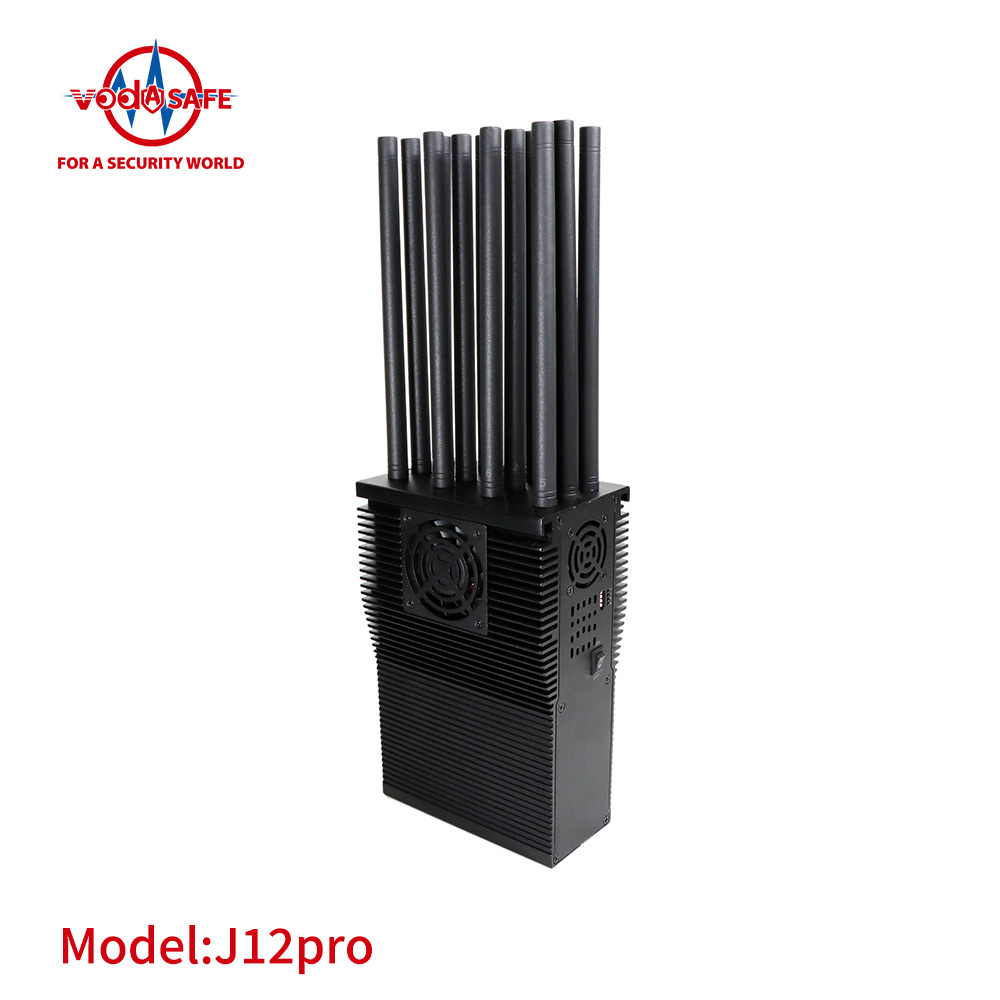 Vodasafe J12Pro Новый Мощный Ручной Глушитель Сигнала 12 Антенн
