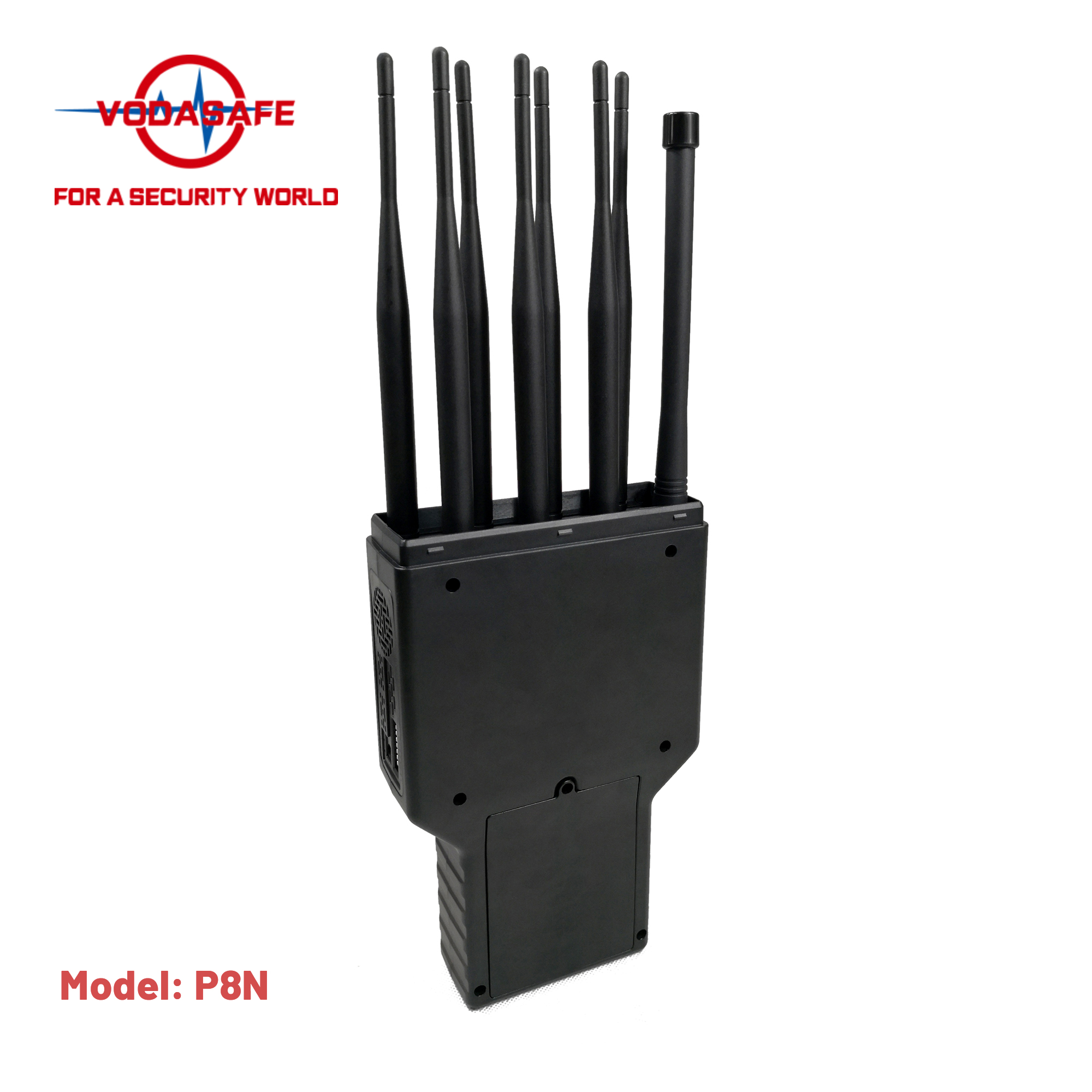 Vodasafe P8N: Bloqueador de señales portátil de alto rendimiento de 8 bandas