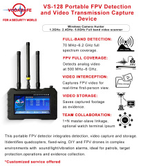 VS-128 Dispositif portable de détection FPV et de ...