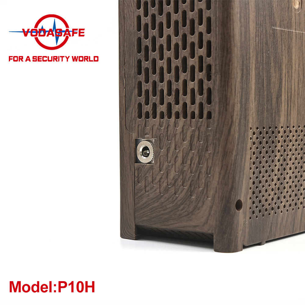 Vodasafe VS-P10H High-Power Handheld 10-Channel Wooden Texture Signal Jammer