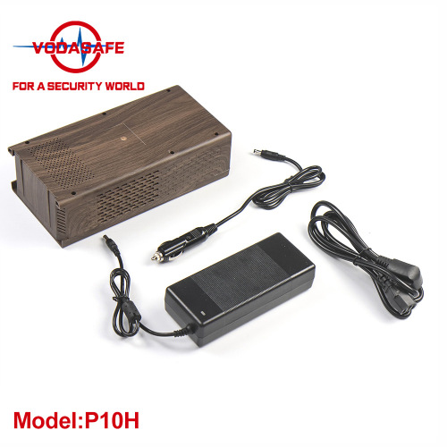 Vodasafe VS-P10H High-Power Handheld 10-Channel Wooden Texture Signal Jammer