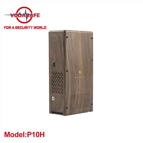 Vodasafe VS-P10H High-Power Handheld 10-Channel Wooden Texture Signal Jammer
