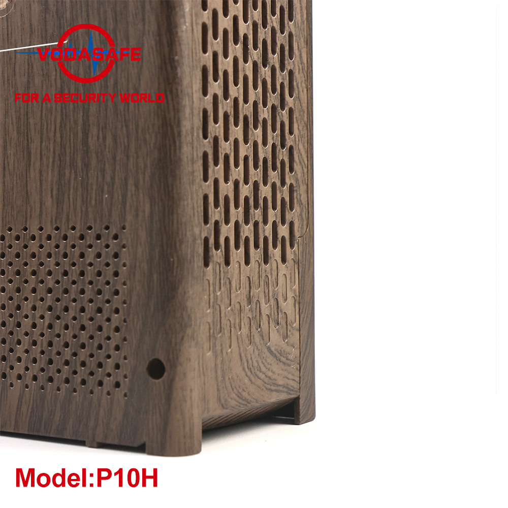 Vodasafe VS-P10H High-Power Handheld 10-Channel Wooden Texture Signal Jammer