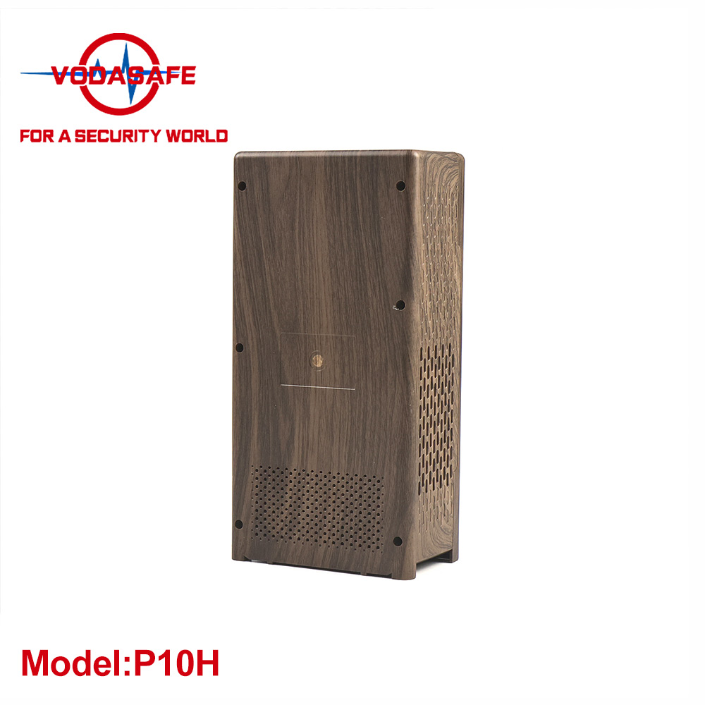 Vodasafe VS-P10H High-Power Handheld 10-Channel Wooden Texture Signal Jammer