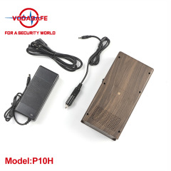 Vodasafe VS-P10H High-Power Handheld 10-Channel Wooden Texture Signal Jammer