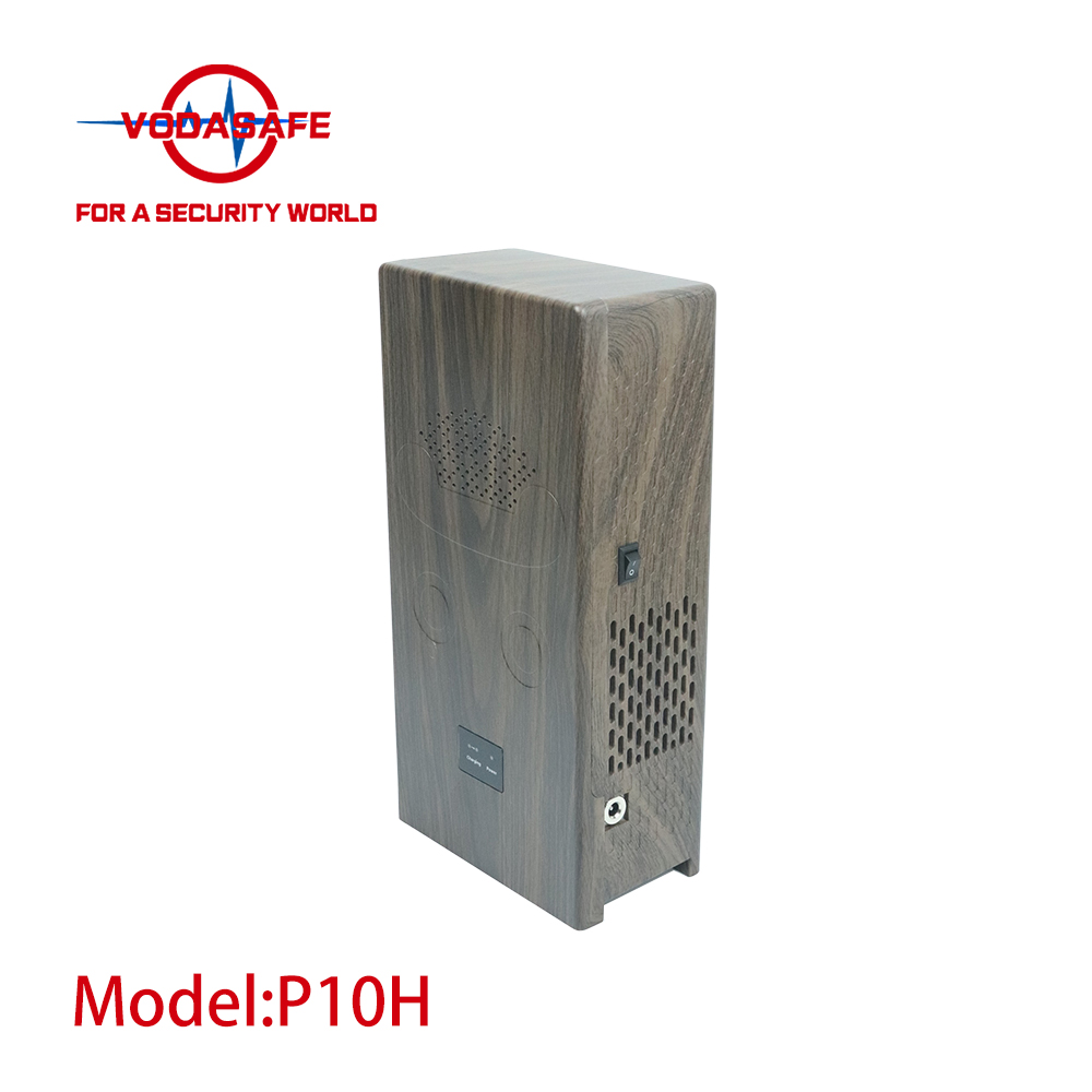 Vodasafe VS-P10H High-Power Handheld 10-Channel Wooden Texture Signal Jammer