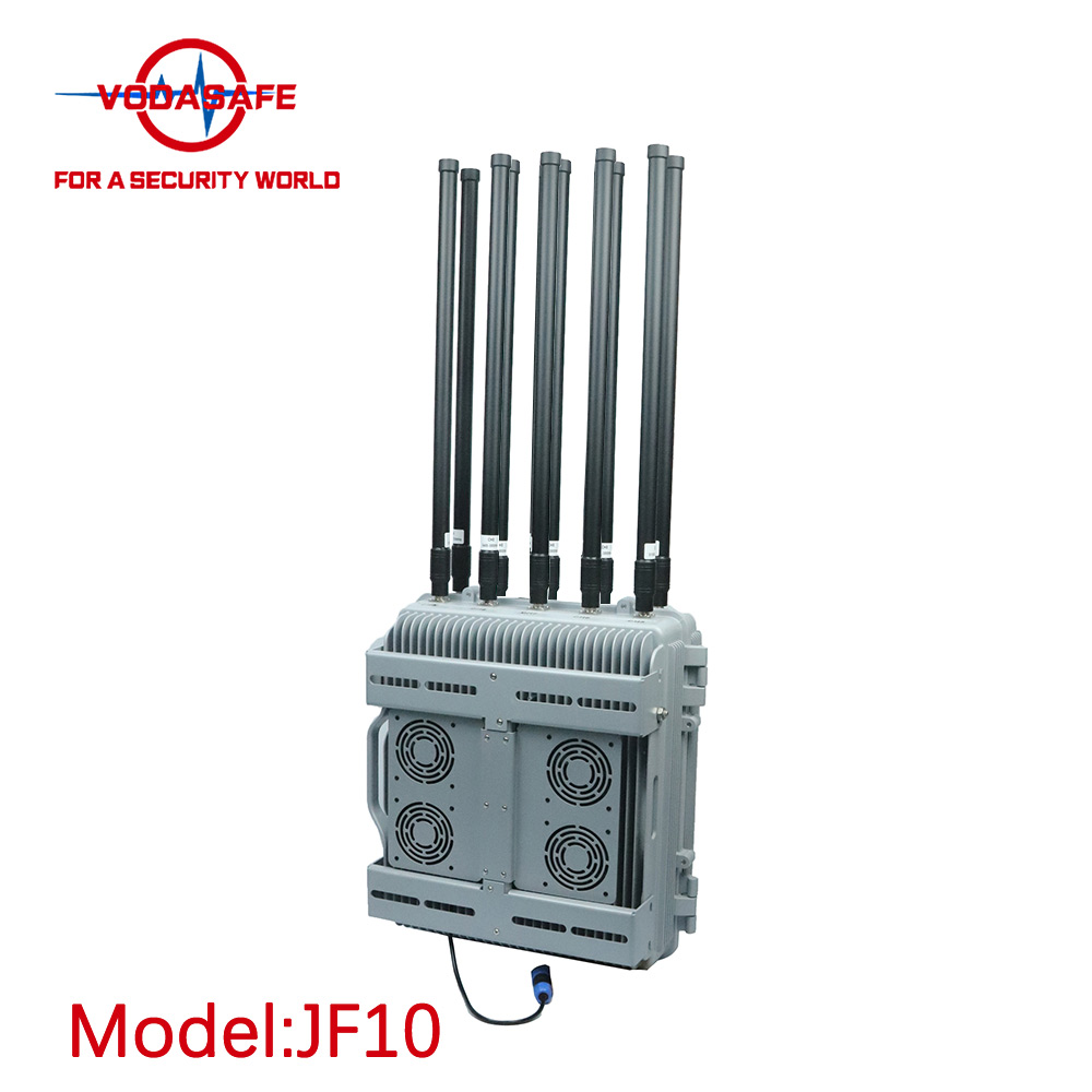 JF10 bloqueador de alta potencia profesional con carcasa resistente al agua, usable en exteriores