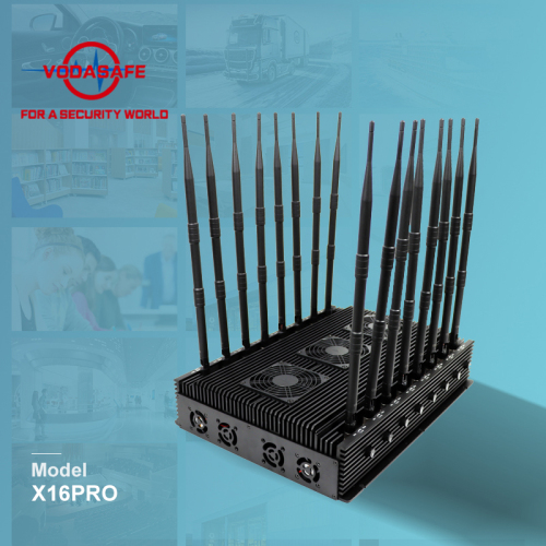 SZ Vodasafe X16PRO Serie : Bloqueador de Señales Múltiples de Alta Potencia con 16 Antenas