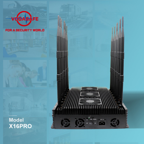 SZ Vodasafe X16PRO Serie : Bloqueador de Señales Múltiples de Alta Potencia con 16 Antenas