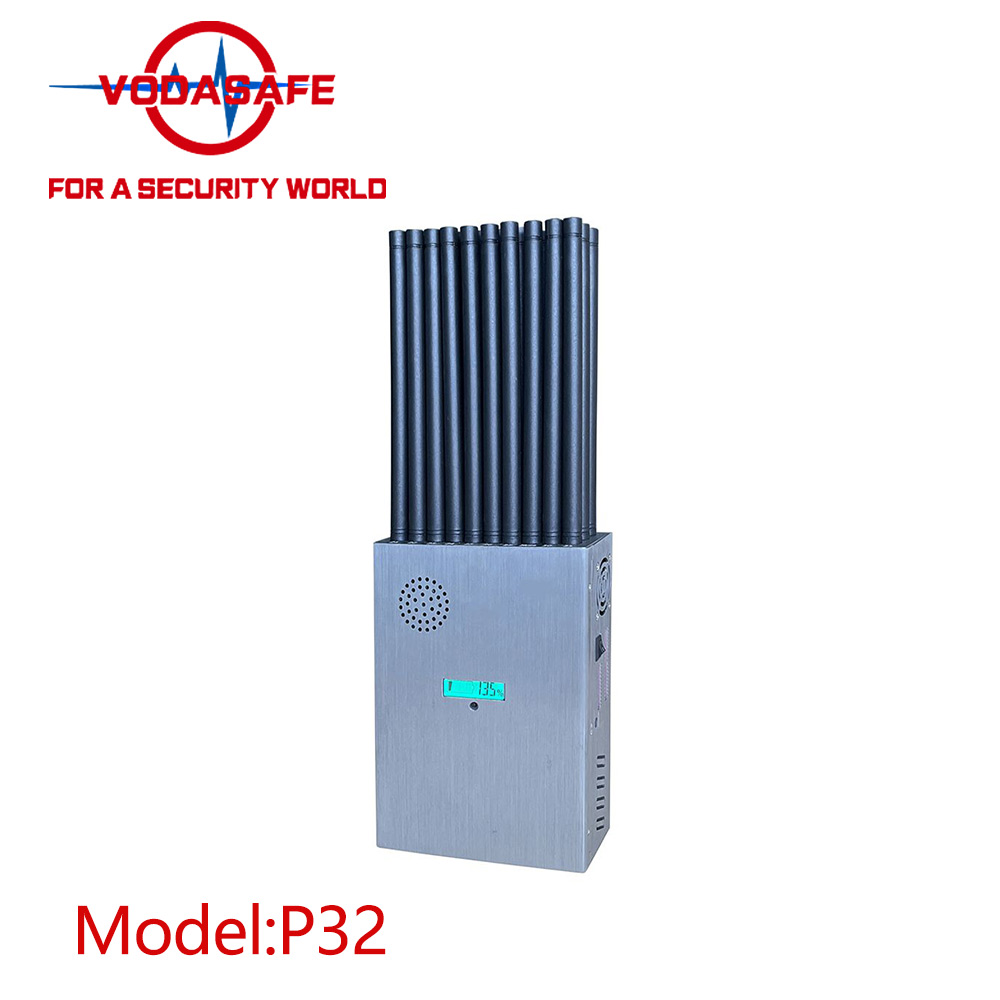 Bloqueador de teléfonos móviles portátil Vodasafe de 32 canales