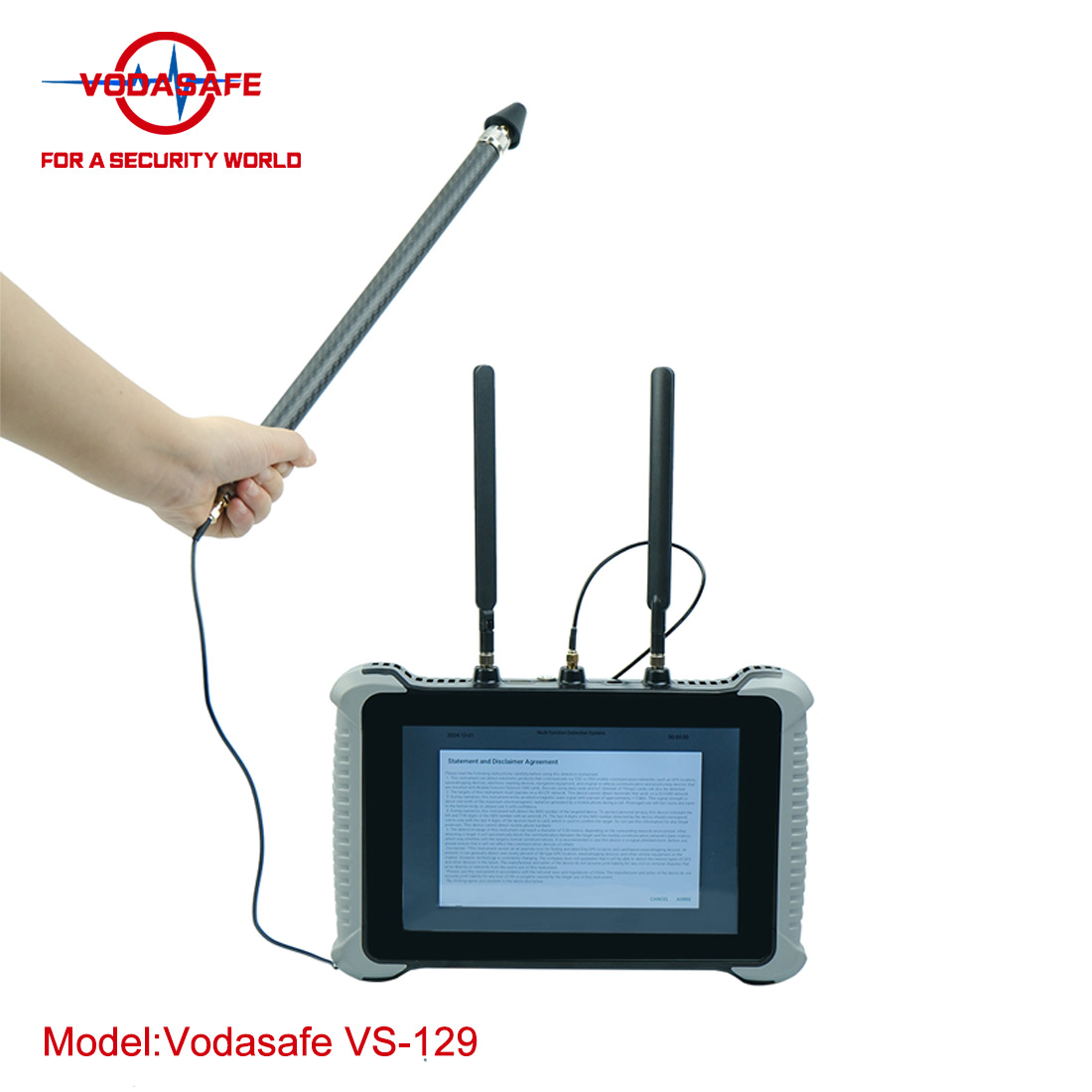 Vodasafe Advanced: широкополосное обнаружение в диапазоне 10 МГц – 6 ГГц