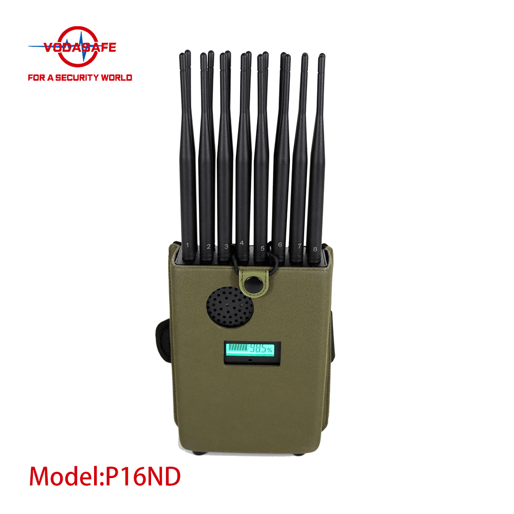 Inhibidor Portátil 16-Bandas Vodasafe P16ND | Bloqueador GPS L1-L5 y 5G en Venta