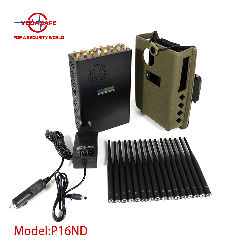 Inhibidor Portátil 16-Bandas Vodasafe P16ND | Bloqueador GPS L1-L5 y 5G en Venta