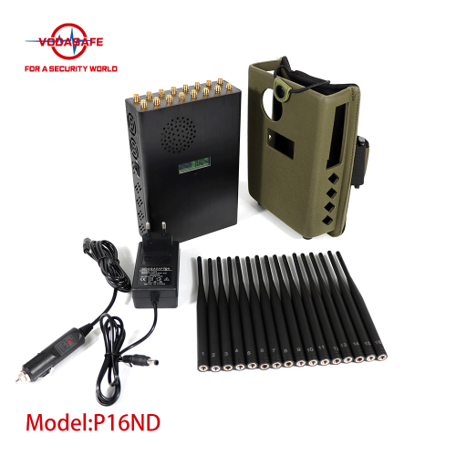 Inhibidor Portátil 16-Bandas Vodasafe P16ND | Bloqueador GPS L1-L5 y 5G en Venta