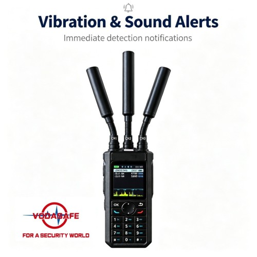 Ultra-Wideband Portable Drone Detector, 300MHz–13.4GHz Handheld UAV Detection Device