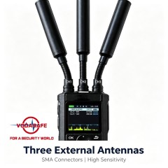 Ultra-Wideband Portable Drone Detector, 300MHz–13.4GHz Handheld UAV Detection Device