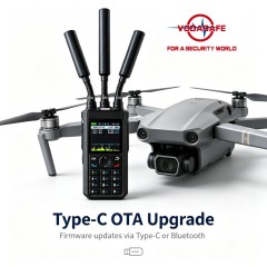 Ultra-Wideband Portable Drone Detector, 300MHz–13.4GHz Handheld UAV Detection Device