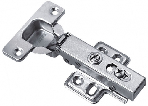 B801 HYDRAULIC CLIP ON HINGE-FOUR HOLES MOUNT PLATE