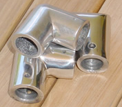 Stainless Steel End Caps for Westyfalia Rack