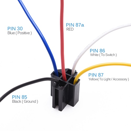 5 Pin Relay Wiring Diagram Fan Wiring Diagram and Schematic Role