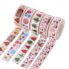 New Christmas and Holloween design washi paper tape