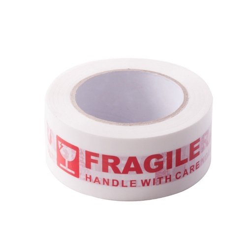 2018 Hot sale Cheapest Custom  Warning Bopp fragile tape used  for warning and packing