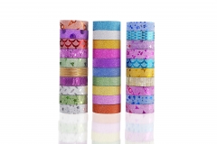 Agutape 30 Rolls Washi Masking Tape Set,Decorative Craft Tape Collection for DIY and Gift Wrapping with Colorful Designs and Patterns