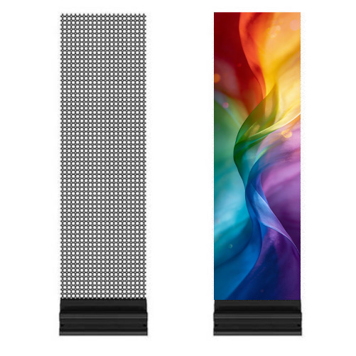 High Resolution Invisible Panel Indoor invisible screen 250x1500mm,Invisible led display