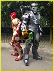 Popular Halloween Cosplay Iron Man War Machine Costume for Adults