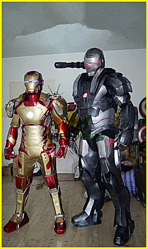Wearable Iron Man Mark 42 (XLII) Costume Cosplay Superhero