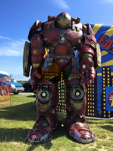 2023 Halloween Cosplay Wearable Life Size Hulkbuster Costume for Events