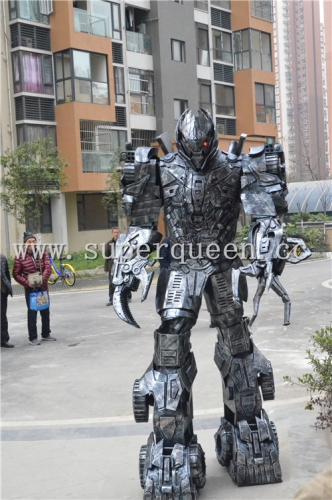Wearable Transformers The Last Knight Megatron Costume Adults Transformer Cosplay Costume for Entertainment
