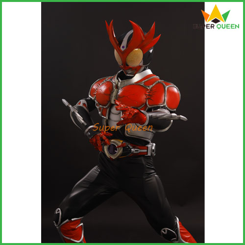 Tokusatsu Cosplay Kamen Rider Agito Buring Form Costume