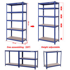 Heavy duty shelf Storage shelf Basement shelf Workshop shelf Shelving system