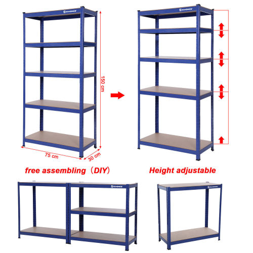 Heavy duty shelf Storage shelf Basement shelf Workshop shelf Shelving system