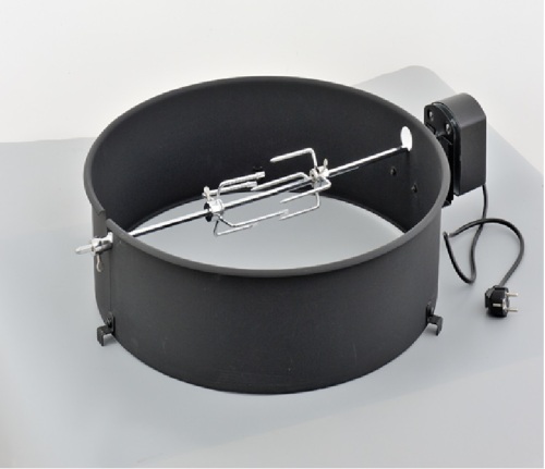 Grill Spit Set 47cm Ball Grill Rotisserie Rotary Spit Gas Grill Charcoal