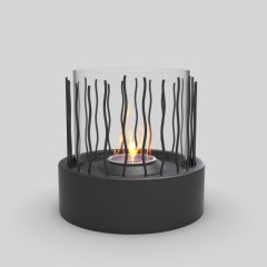 Bio Ethanol Table fireplace, table fireplace, Tischkamin