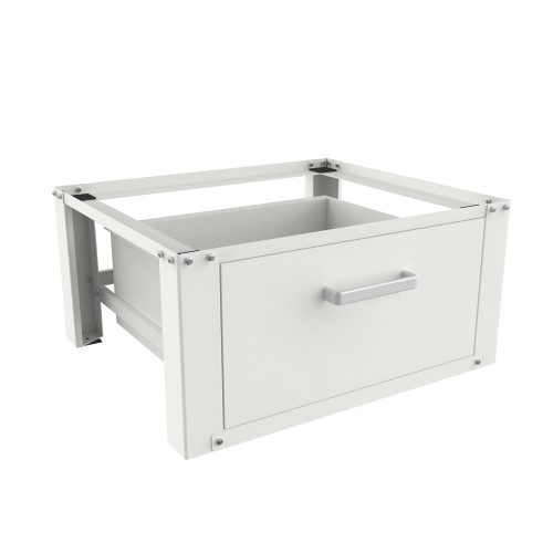 Washing machine base Rack with drawer