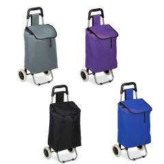 Folding Shopping Trolley, Cool Compartment Shipping Bag