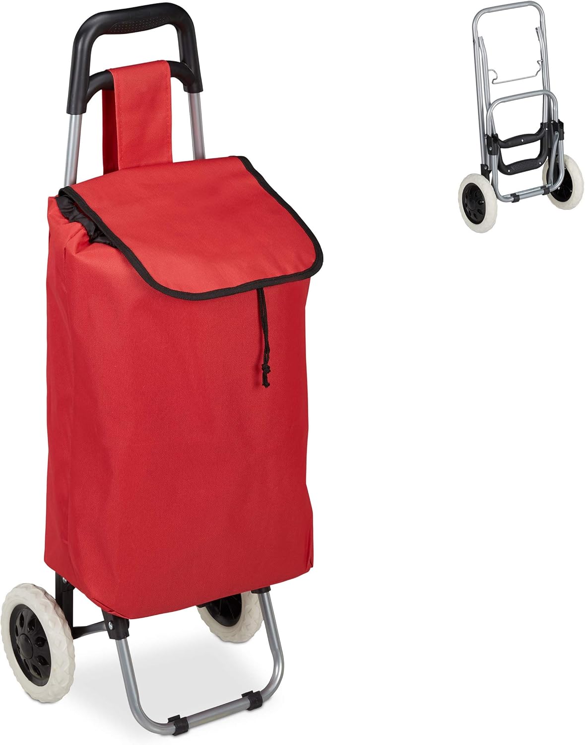 Folding Shopping Trolley, Cool Compartment Shipping Bag