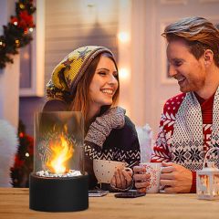 Bio-ethanol Table Fireplace Indoor Outdoor Table Garden Decoration