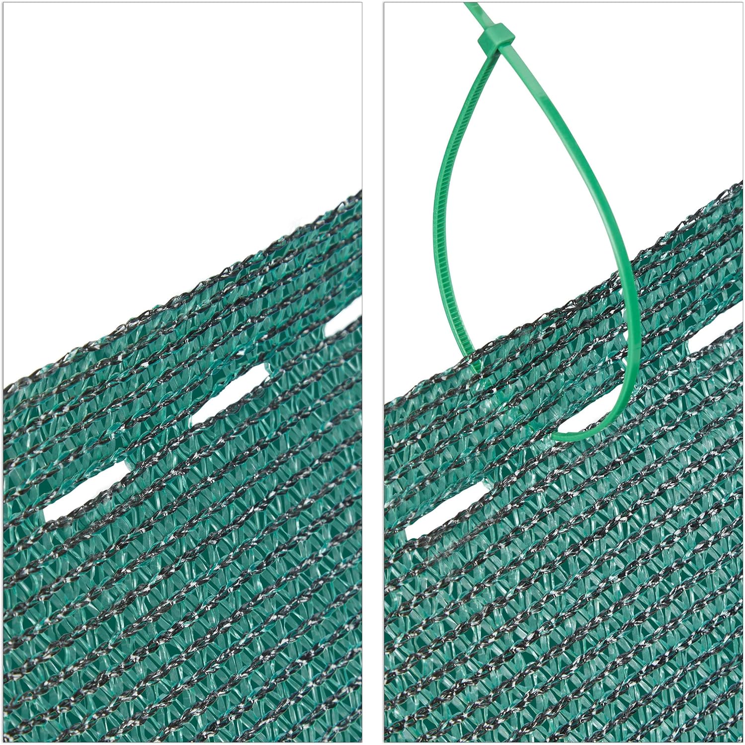 HDPE Garden Privacy Screen Fence Panel Wind Protection Sun Shade Net