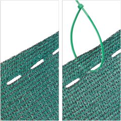 HDPE Garden Privacy Screen Fence Panel Wind Protection Sun Shade Net