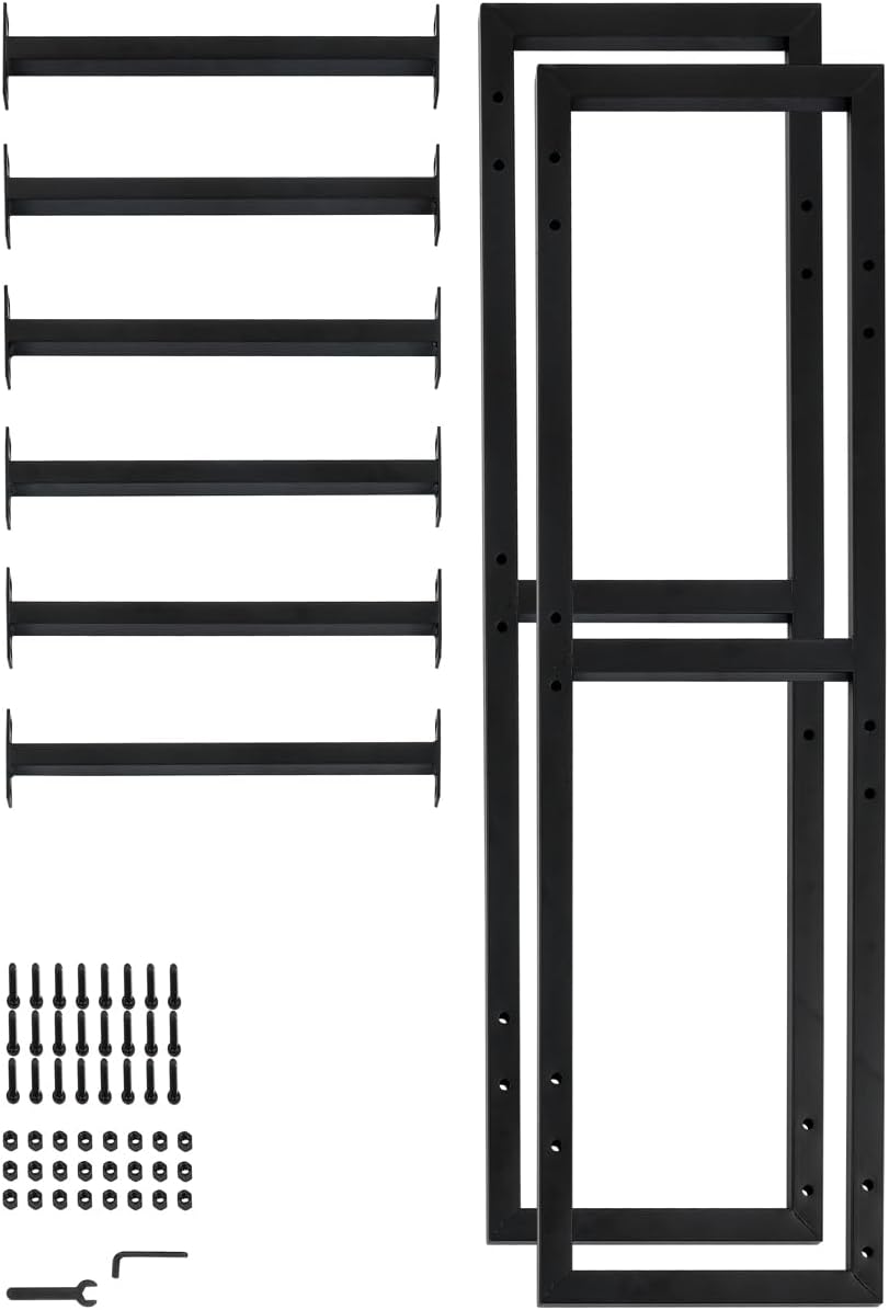 Three-layer Drinks Crate Rack, Drinks Crate Rack, Adjustable Feet