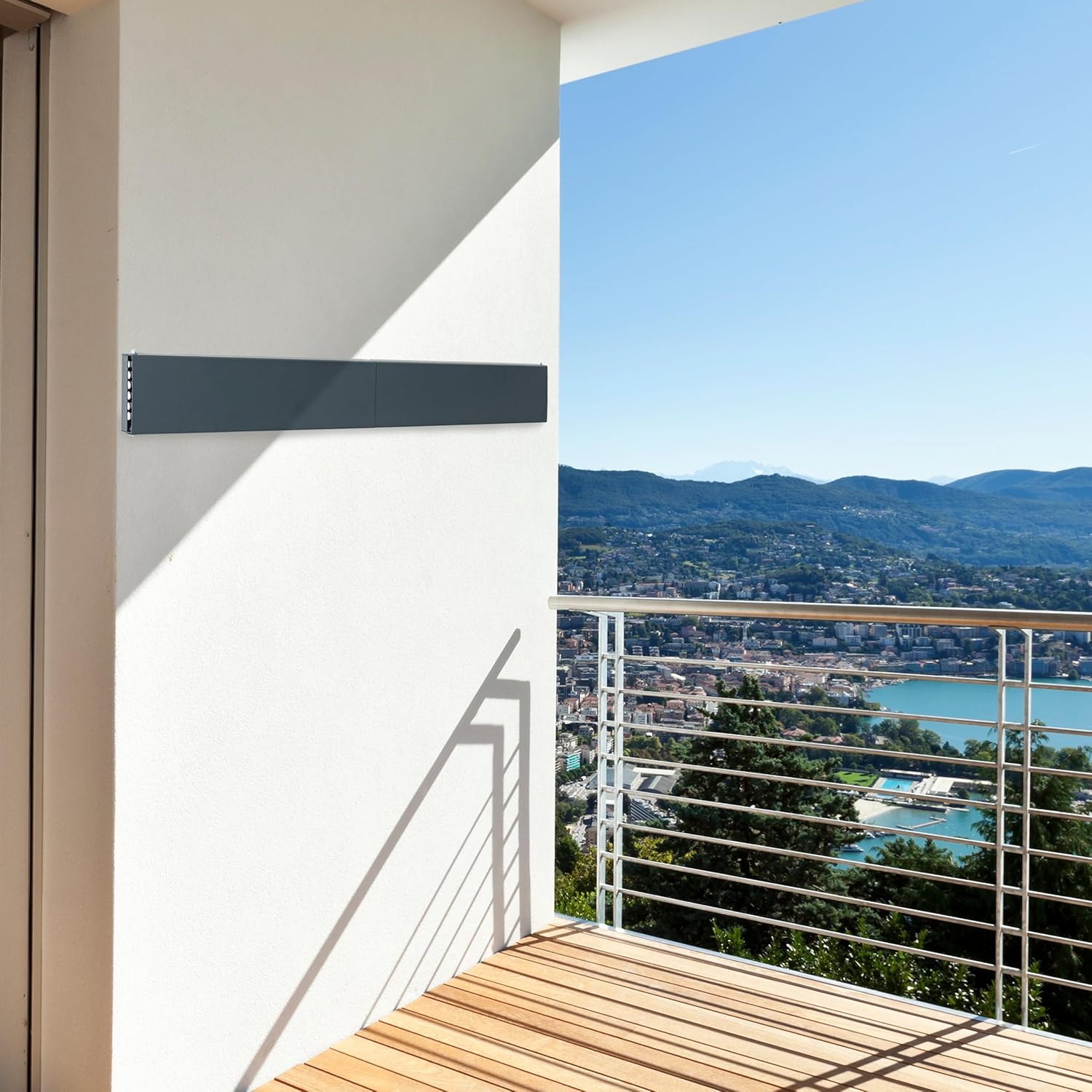 Collapsible Wall Mount Clothes Airer, Clothes Airer, Clothes Drying Rack